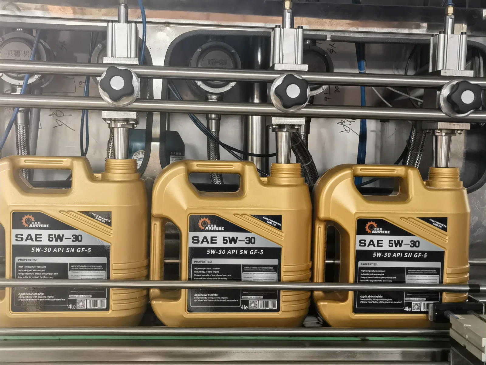 Austere filling line